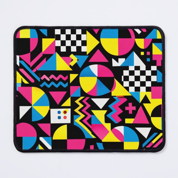 Item preview, Retro Memphis Style Seamless Geometric Abstract Pattern designed and sold by optimusprime39.
