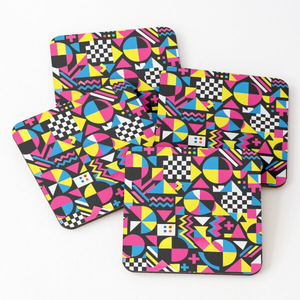 Item preview, Retro Memphis Style Seamless Geometric Abstract Pattern designed and sold by optimusprime39.