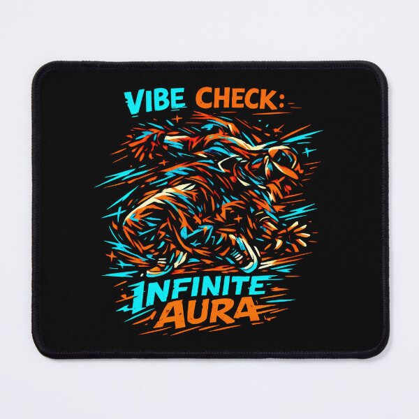 Item preview, Infinite Aura Vibe Check Gaming Aesthetic Quote designed and sold by SplashTastic.