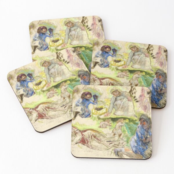 Item preview, Figure Studies for Le Printemps   1912  - Pierre Bonnard designed and sold by nebelimr.