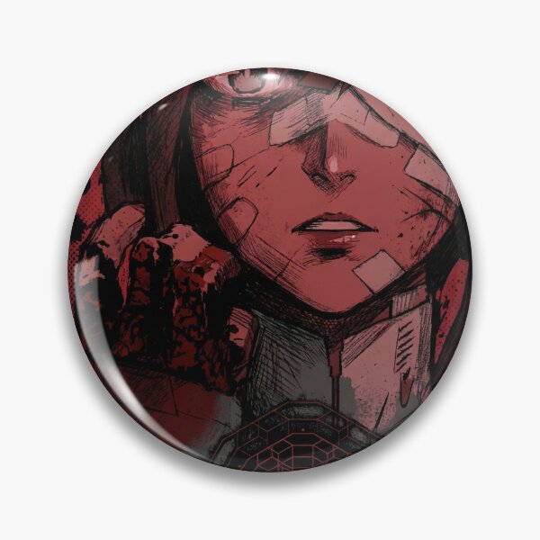 Item preview, Glitched Signalis Cryptic Meme – Warped Doll Eyes Red Transmission Art designed and sold by Senpaiwaves.