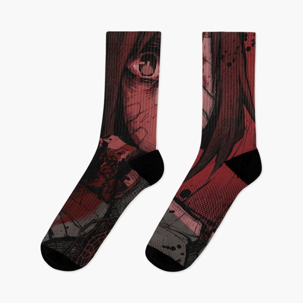 Item preview, Glitched Signalis Cryptic Meme – Warped Doll Eyes Red Transmission Art designed and sold by Senpaiwaves.