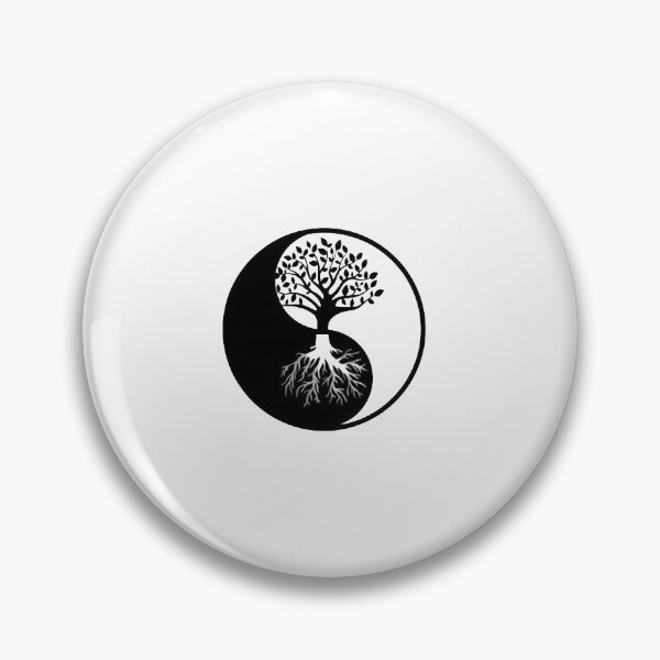 Item preview, Spiritual Yin Yang Tree Roots Balance Energy designed and sold by DeepFeels78.