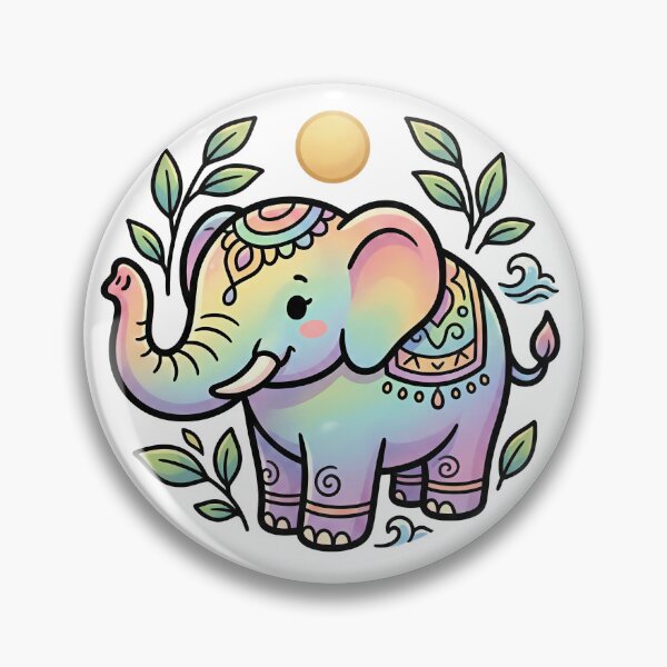 Item preview, Sri Lanka Elephant travel art designed and sold by Grewtrel.