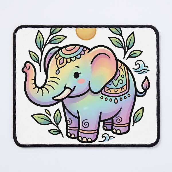 Item preview, Sri Lanka Elephant travel art designed and sold by Grewtrel.
