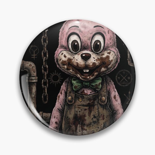Item preview, Silent Hill Robbie Rabbit Inspired – Lakeside Amusement Horror Plush Portrait designed and sold by Senpaiwaves.