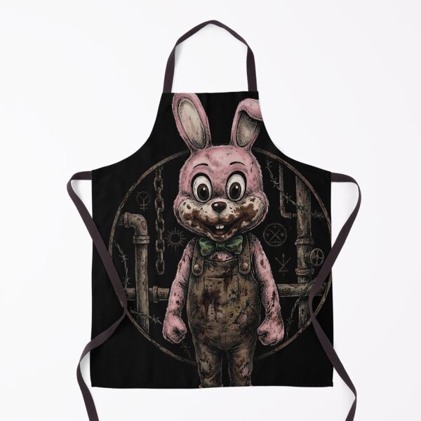 Item preview, Silent Hill Robbie Rabbit Inspired – Lakeside Amusement Horror Plush Portrait designed and sold by Senpaiwaves.