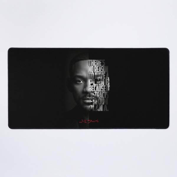 Item preview, Will Smith Split Face Poster designed and sold by Enea Kelo.