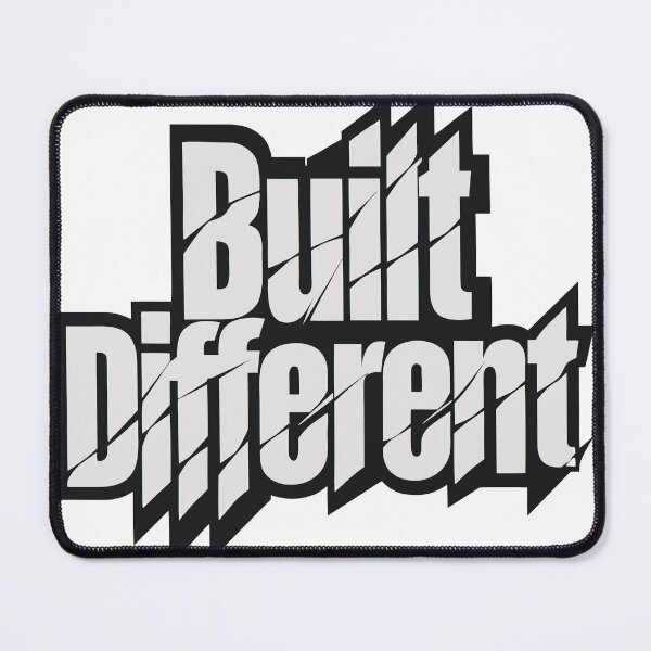 Item preview, Built Different, alpha mentality designed and sold by Inkora Art.