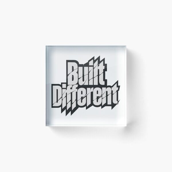 Item preview, Built Different, alpha mentality designed and sold by Inkora Art.