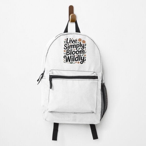 Item preview, Live Simply Bloom Wildly Flowers designed and sold by proearth2022.