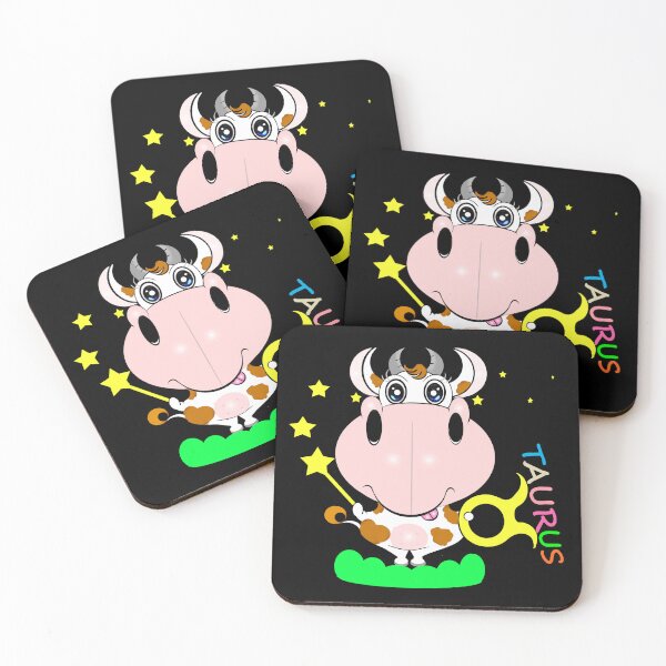 Item preview, Zodiac Wheel Astrological Sign - Cute Taurus  designed and sold by Shirley cute art .