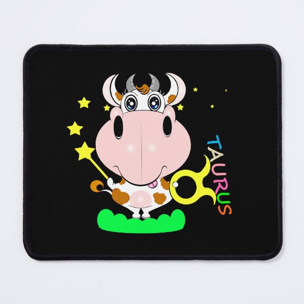 Item preview, Zodiac Wheel Astrological Sign - Cute Taurus designed and sold by Shirley cute art .