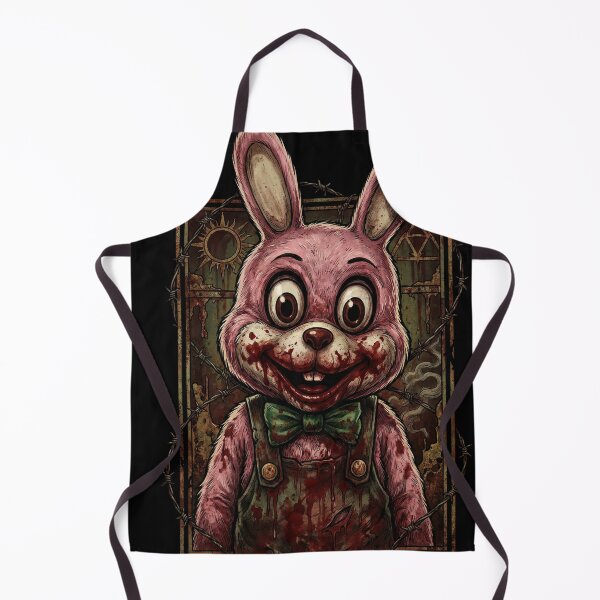 Item preview, Silent Hill Robbie Rabbit Inspired – Lakeside Amusement Horror Plush Portrait designed and sold by Senpaiwaves.
