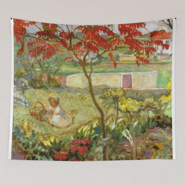 Item preview, Garden with Red Tree   1909  - Pierre Bonnard designed and sold by nebelimr.