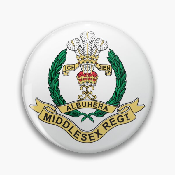 Item preview, Middlesex Regiment designed and sold by Bootneckstore.