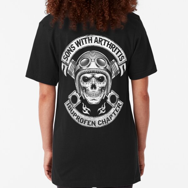 Sons With Arthritis Ibuprofen Chapter T-shirt Slim Fit T-Shirt