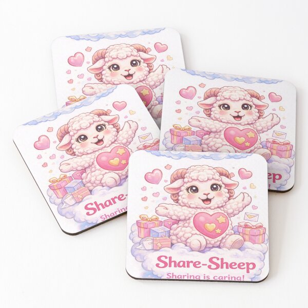 Item preview, Share-Sheep | Sharing Is Caring CareSheep Parody (Sheepism) designed and sold by Thpoar.