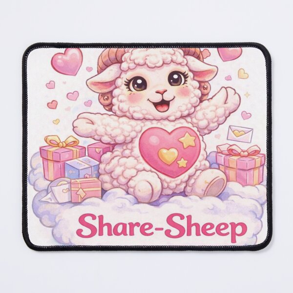 Item preview, Share-Sheep | Sharing Is Caring CareSheep Parody (Sheepism) designed and sold by Thpoar.