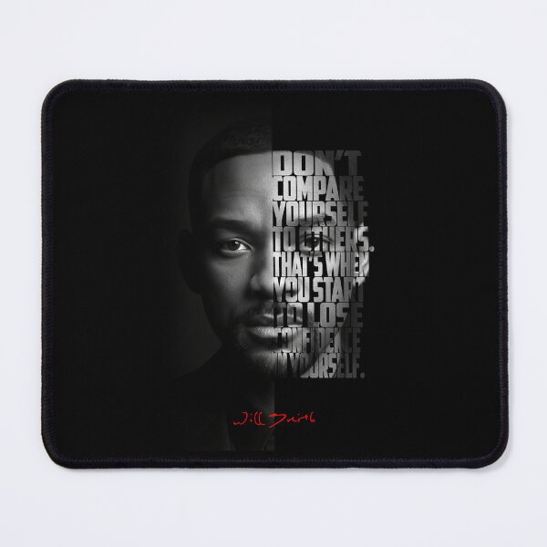 Item preview, Will Smith Split Face Poster designed and sold by Enea Kelo.