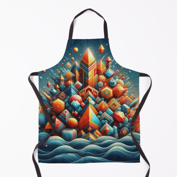 Item preview, Cosmic Geometry – Decorative Wave Motif designed and sold by Dogandesighn.