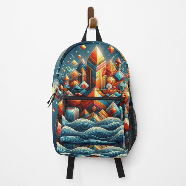 Item preview, Cosmic Geometry – Decorative Wave Motif designed and sold by Dogandesighn.