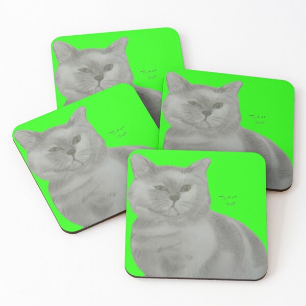 Item preview, Cat Pencil Portrait Drawing  designed and sold by Cat Haven & Rescue .