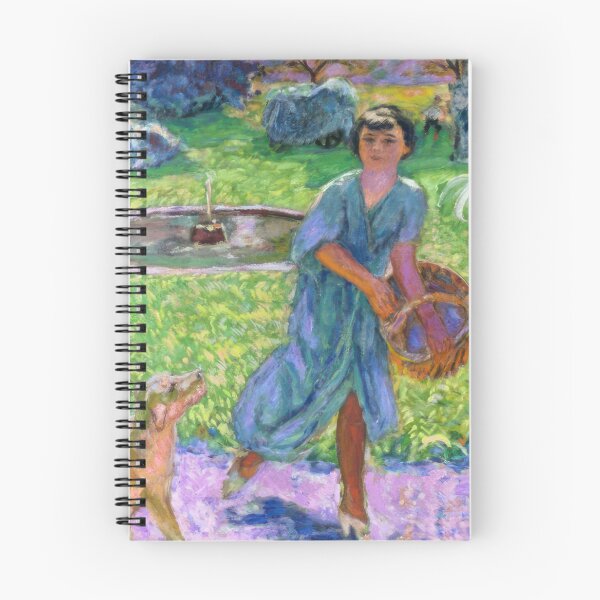 Item preview, Girl Playing with a Dog (Vivette Terrasse)   1913  - Pierre Bonnard designed and sold by nebelimr.