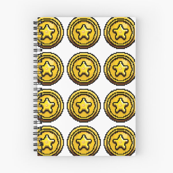 Item preview, 8 Bit Gold Star Coin Retro Arcade Pixel Art designed and sold by DesignArtist.ia.