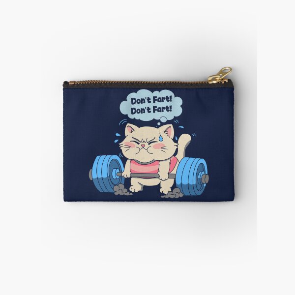 Item preview, Don't Fart Gym Cat designed and sold by loobsart.