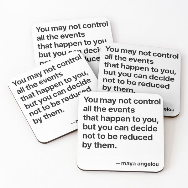 Item preview, Not Reduced – Maya Angelou (Black Font) designed and sold by TshirtsLabs.