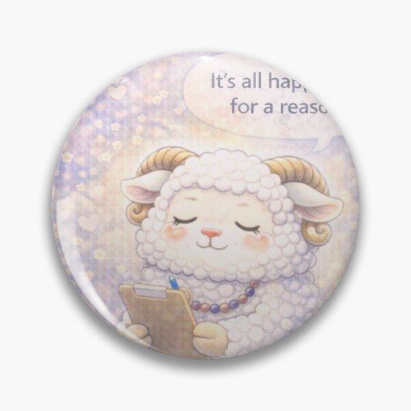 Item preview, Spiritual Bypass Sheep | It’s All Happening for a Reason CareSheep Parody (Sheepism) designed and sold by Thpoar.