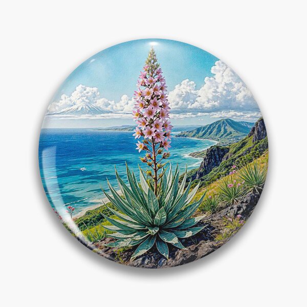 Item preview, Crystal Bloom: Hawaiian Silversword in Full Beauty and Elegance designed and sold by Helios Be. Lavsh.