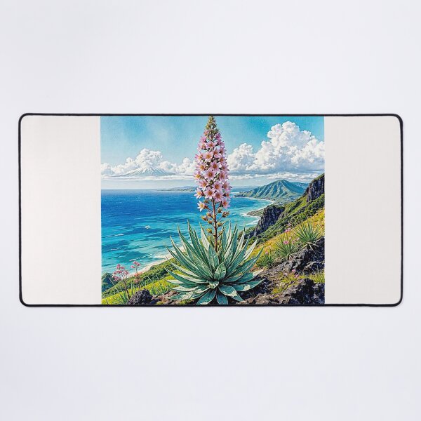 Item preview, Crystal Bloom: Hawaiian Silversword in Full Beauty and Elegance designed and sold by Helios Be. Lavsh.