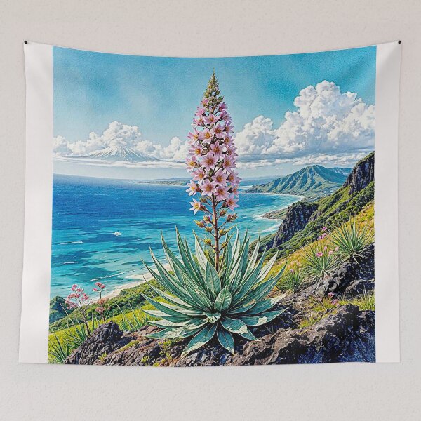 Item preview, Crystal Bloom: Hawaiian Silversword in Full Beauty and Elegance designed and sold by Helios Be. Lavsh.