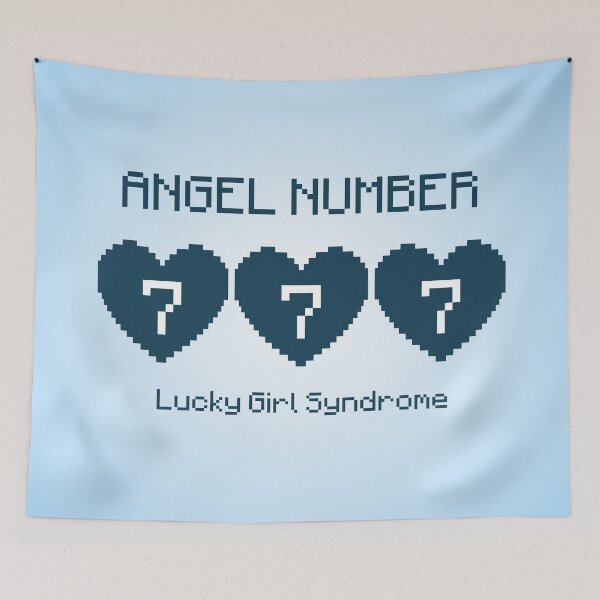 Item preview, Angel Number 777 Spirituality Lucky Sign - Poster/Phone Case designed and sold by TheMaos.