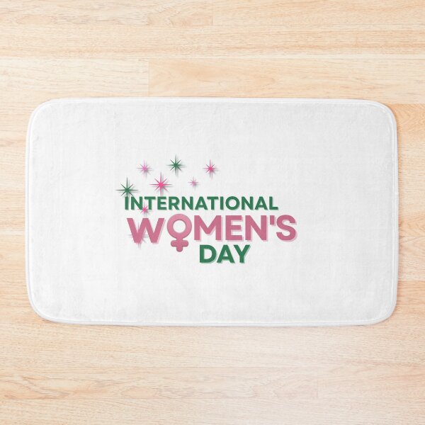 Item preview, International Women Day — Colorful Bold Typography · Playful Feminist · 8 March designed and sold by Folio & Flow.