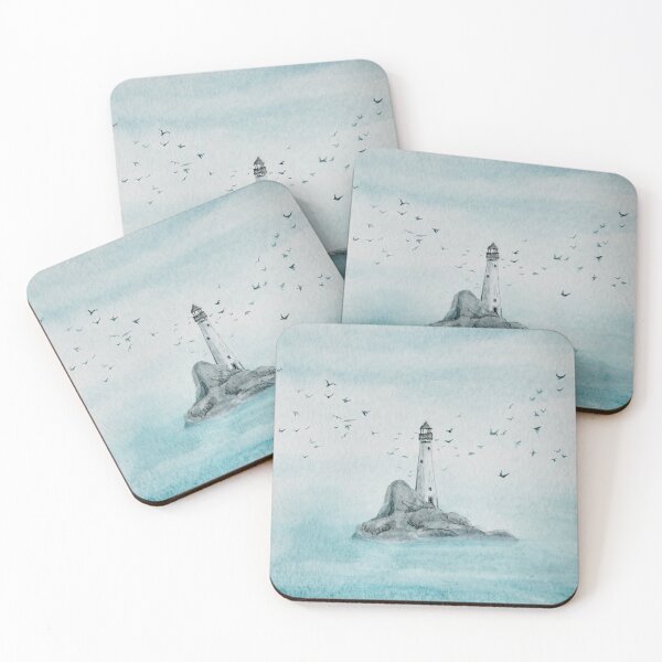 Item preview, Lost lighthouse  designed and sold by María Casas Watercolour Designs.