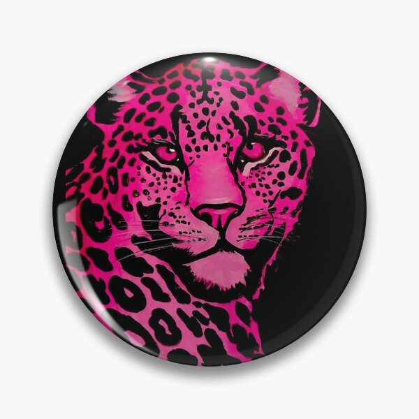 Item preview, Neon Pink Leopard Pop Art – Bold Animal Statement Wall Art designed and sold by xRoarAndPawArtx.