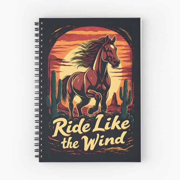 Item preview, Ride Like the Wind – Old Western Cowboy Horse Illustration designed and sold by owi-art.