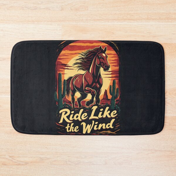 Item preview, Ride Like the Wind – Old Western Cowboy Horse Illustration designed and sold by owi-art.