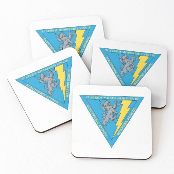 Item preview, Electronic Attack Weapons School Griffin and Lightning Bolt Emblem designed and sold by CharlieDesings.
