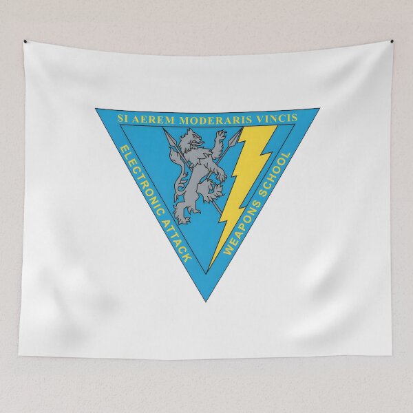 Item preview, Electronic Attack Weapons School Griffin and Lightning Bolt Emblem designed and sold by CharlieDesings.