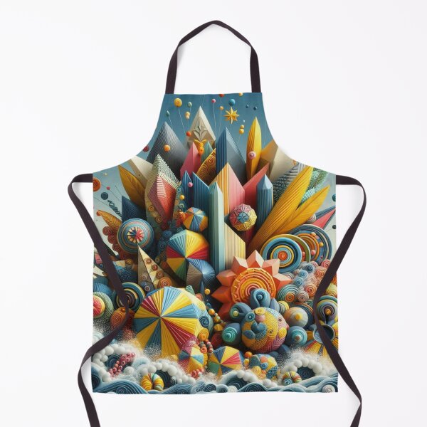 Item preview, colorful geometrik dekorative pattern designed and sold by Dogandesighn.