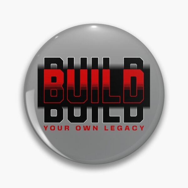 Item preview, Build Your Own Legacy Bold Motivational Design designed and sold by PrintandJoy.