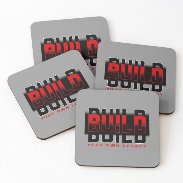 Item preview, Build Your Own Legacy Bold Motivational Design designed and sold by PrintandJoy.