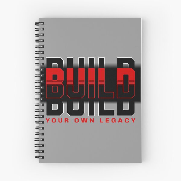Item preview, Build Your Own Legacy Bold Motivational Design designed and sold by PrintandJoy.