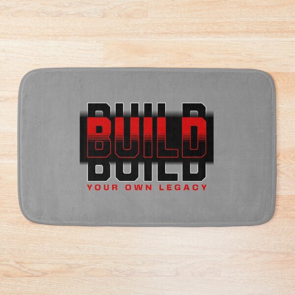 Item preview, Build Your Own Legacy Bold Motivational Design designed and sold by PrintandJoy.