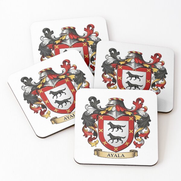 Item preview, The Ayala Family Coat of Arms designed and sold by BagTown Clans.