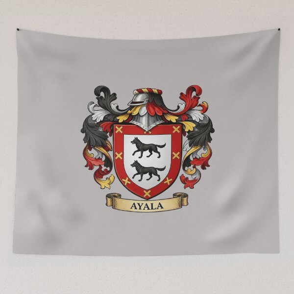Item preview, The Ayala Family Coat of Arms designed and sold by BagTown Clans.